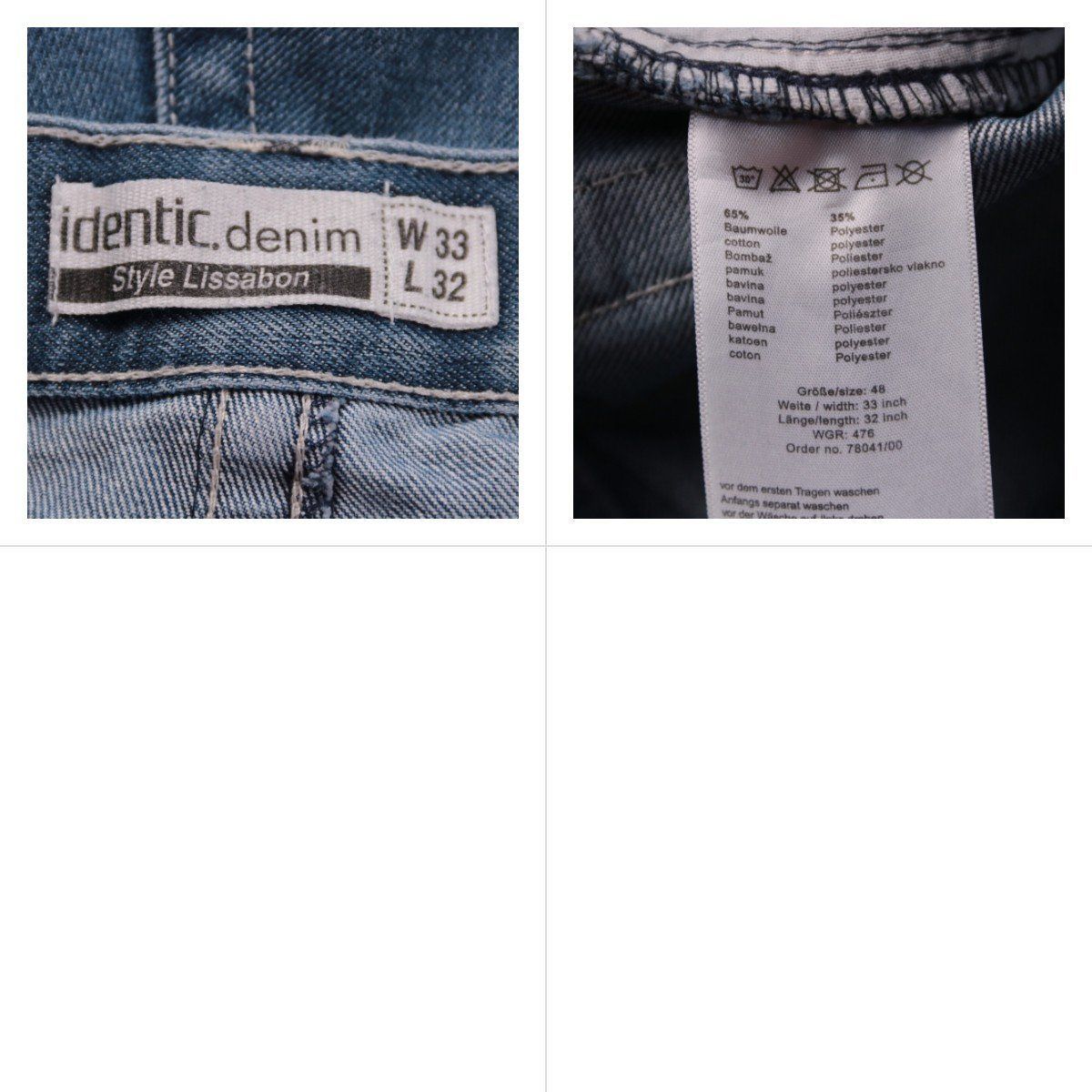 джинсы Identic