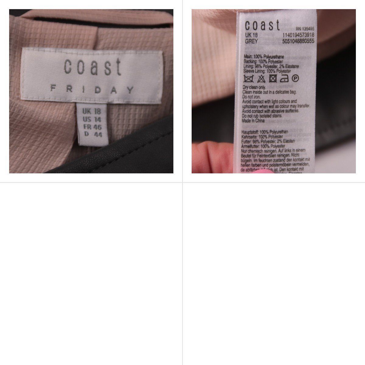 кожаная куртка Coast