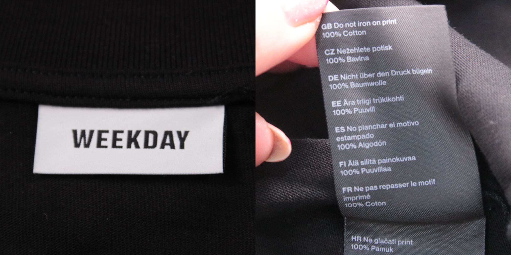 футболка Weekday